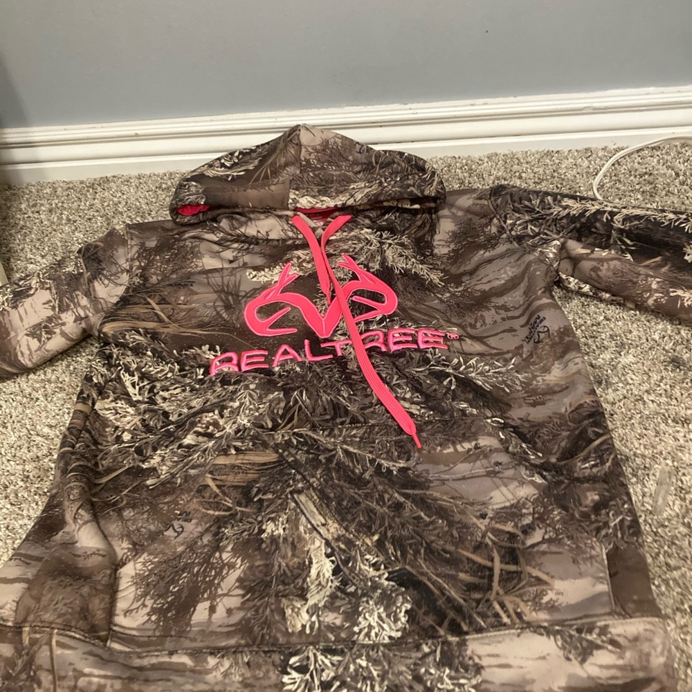 Camo Print Hoodie